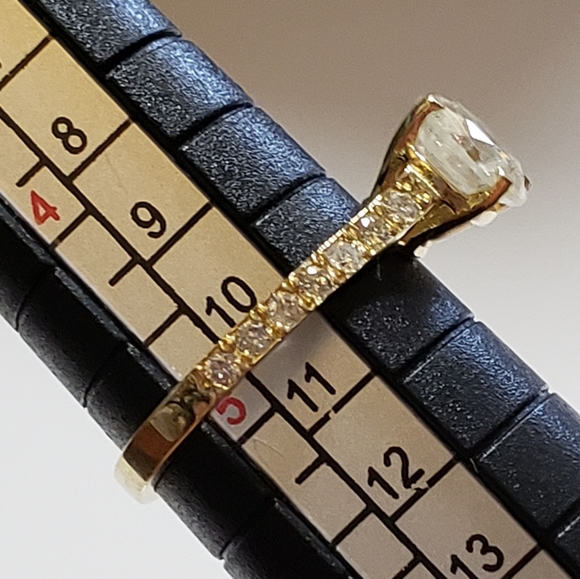 Natural Diamond Ring set 14k - Picture 4 of 16